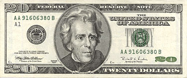 The $20.00 Bill